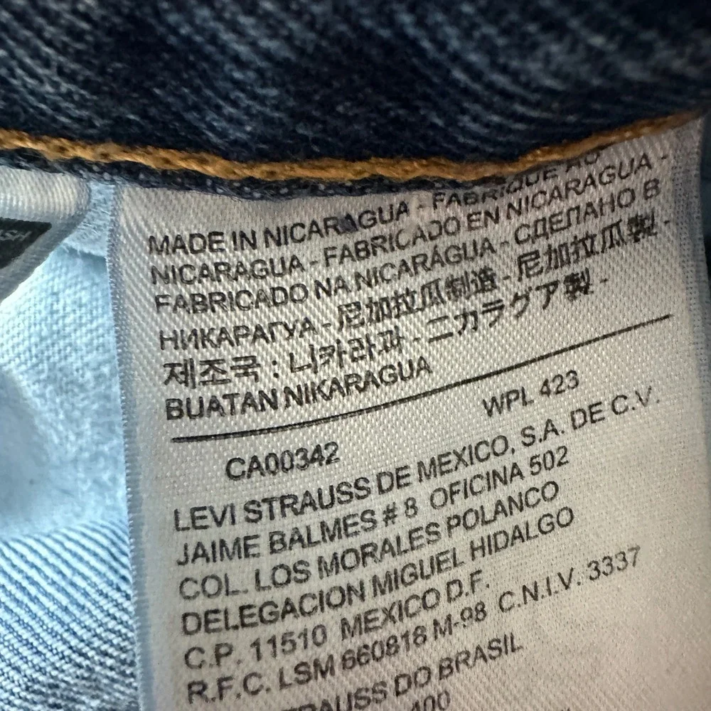 Levis 517 Bootcut Jeans Mens 40x32 Medium Wash Blue Denim